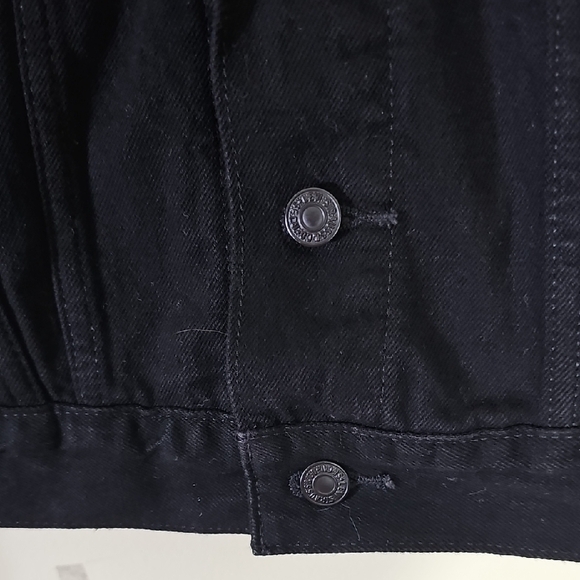 Black Denim Jacket - Picture 9 of 15